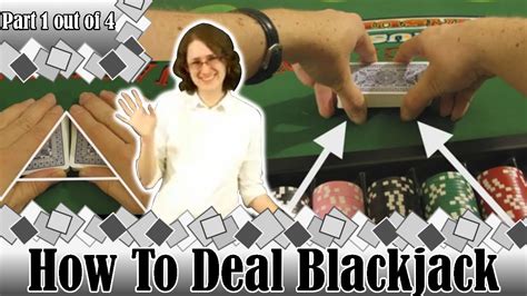 youtube how to deal blackjack.